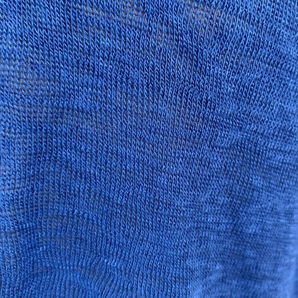 ❌DONATED❌Cherish Royal Blue Cuffed Sleeve Tie Top - Picture 10 of 14